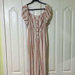 O’Neil Striped Button-Down jumper